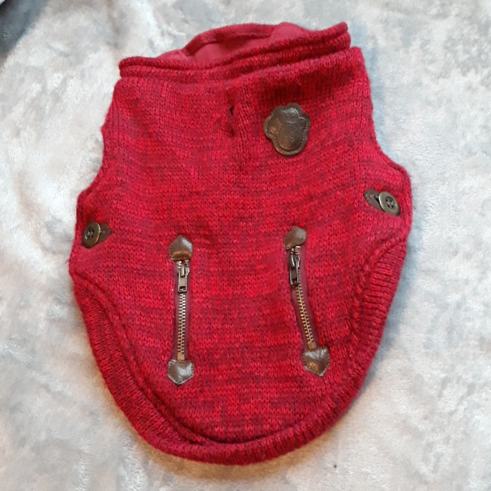 Knitted Dog vest